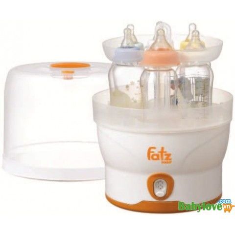 Máy tiệt trùng bình sữa Fatzbaby 6 bình không BPA Fatzbaby FB4028SL